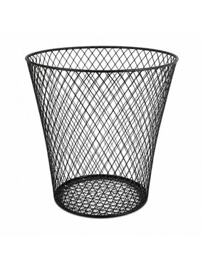 Black Wire Mesh Basket Garden Cloche Plant Protector Farmhouse Storage Basket